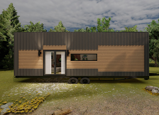 tekerlekli tiny house
